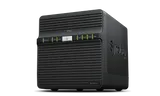 Система хранения данных Synology QC1,1GhzCPU/2GB/RAID0,1,10,5,6/up to 4HDDs SATA(3,5' or 2,5')/2xUSB3.2/2GigEth/iSCSI/2xIPcam(up to 30)/1xPS/1YW repl DS418