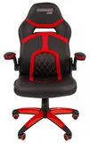Офисное кресло Chairman   game 18 Россия экопремиум черный/красный н.п.