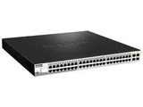 Коммутатор D-Link DGS-1210-52MPP/E2A (L2) 48x1Гбит/с 4SFP 48PoE 740W управляемый