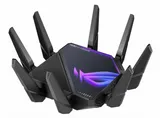Роутер ASUS ROG GT-AXE16000 // 802.11 a/b/g/n/ac/ax 1148 + 4804Mbps, 2,4 + 5 gGz, 8 antenna, USB, GBT LAN ; 90IG06W0-MU2A10