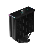 Кулер для процессора DEEPCOOL AK400 DIGITAL LGA1700/1200/115X/AM5/AM4 (18шт/кор, TDP 260W, PWM, Fan 120mm, 4 тепл. трубки, черный) RET