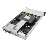Сервер ASUS RS720-E11-RS24U 2U, 2xLGA4677, 32 DIMM DDR5, 24x 2.5"(12x NVMe+12x NVMe/SATA/SAS* hs), 2 x M.2 slot 2280, 2x10Gbe RJ45, 4 dual-slot GPU, 8 slots PCIe 5.0, 1x OCP 3.0*, 2x2600W