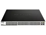 Коммутатор D-Link DGS-1210-52MPP/E2A (L2) 48x1Гбит/с 4SFP 48PoE 740W управляемый
