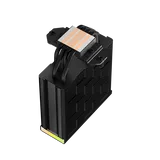 Кулер для процессора DEEPCOOL AK400 DIGITAL LGA1700/1200/115X/AM5/AM4 (18шт/кор, TDP 260W, PWM, Fan 120mm, 4 тепл. трубки, черный) RET