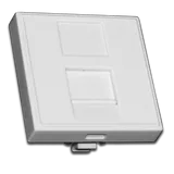 Вставка 45х45мм со шторкой для Кейстоуна