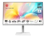 Монитор MSI Modern MD272QXPW 27" 16:9 WQHD(2560x1440) IPS Flat,1ms(MPRT),HDR 400,1000:1,100M:1,400nit,178/178,HDMI,DP,2xUSB Type-A,USB Type-B,USB Type-C,Speaker,Tilt,Swivel,Height,Pivot,100Hz,White,1y war-ty