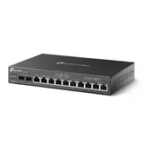 Сетевое оборудование TP-Link ER7212PC, Гигабитный VPN-маршрутизатор Omada с портами PoE+ и контроллером, 2 гиг. порта SFP WAN/LAN, 1 гиг. порт RJ45 WAN, 1 гига. порт RJ45 WAN/LAN, 8 гиг. портов RJ45 LAN