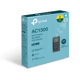 TP-Link Archer T3U, AC1300 Двухдиапазонный мини Wi-Fi USB адаптер, до 400 Мбит/с на 2,4 ГГц + до 867 Мбит/с на 5 ГГц, USB 3.0ОСОБЕННОСТИ: MU-MIMO