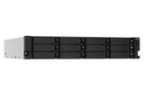 Система хранения данных QNAP SMB 2U QC 1,7GhzCPU/4Gb(upto16Gb)/upto 12HDD, upto 24 with TL-R1200S-RP/SATA(3,5" 2,5")/ 4xUSB3.2/1xExp.slot/2x2,5Gb 2x10Gb(SFP+)/iSCSI/2xPS/no rail/3YW TS-1232PXU-RP-4G-EU-RU