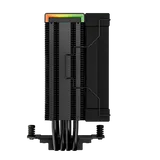 Кулер для процессора DEEPCOOL AK400 DIGITAL LGA1700/1200/115X/AM5/AM4 (18шт/кор, TDP 260W, PWM, Fan 120mm, 4 тепл. трубки, черный) RET