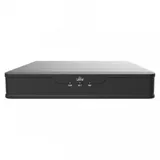 Uniview Видеорегистратор IP 4-х канальный 4K; Входящий поток на запись до 64Мбит/с; Поддерживаемые форматы сжатия:  Ultra 265/H.265/H.264; Запись: разрешение до 4K; HDD: 1 SATA3 до 6Тб; Декодирование: