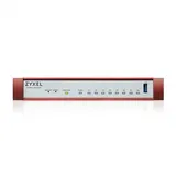 Межсетевой экран Межсетевой экран Zyxel USG FLEX 100H с подпиской Gold на 1 год (AS, AV, CF, IDP/DPI, Sandboxing, SecuReporter), 8xRJ-45: 1G (LAN/WAN), 1xUSB3.0 **