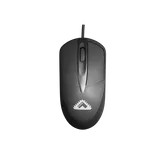 Мышь БЕШТАУ Мышь компьютерная проводная М100РУ Две кнопки и колесо прокрутки, USB, 1200 точек на дюйм, 1,8м, черная МИНПРОМТОРГ (МПТ)