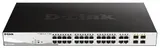 Коммутатор D-Link DGS-1210-28MP/FL1A (L2) 28x1Гбит/с 4xКомбо(1000BASE-T/SFP) 24PoE+ 370W управляемый