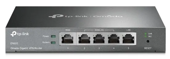 Межсетевой экран TP-Link SafeStream ER605 10/100/1000BASE-TX черный