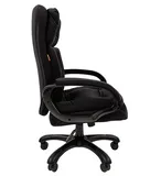 Chairman 442 ткань R 015 черный (черный пластик)