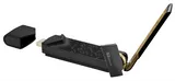 Адаптер ASUS USB-AX56 // WI-FI 802.11ax, 567 + 1201 Mbps USB 3.2 Adapter + antenna ; 90IG06H0-MO0R00
