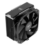 PCCooler K4 BK S115X/1200/1700/AM4/AM5 (20 шт/кор, TDP 230W, 130mm PWM FAN, 4 тепловые трубки 6мм, 400-1600RPM, 18-29dBa)