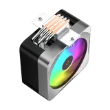 Ocypus Delta A40 EX BK Digital, 120mm ARGB FAN, Top Display Panel, 4 HEAT PIPES, 4-PIN PWM, 500-1800 RPM, 29DBA, HYDRO BEARING, LGA115X/1200/1700/18XX, AM4/AM5