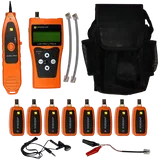 Кабельный тестер с измерением длины и трассировкой кабельных линий, 8 ответных частей