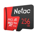 Носитель информации Netac P500 Extreme PRO 256GB MicroSDXC V30/A1/C10 up to 100MB/s, retail pack card only