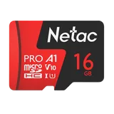 Носитель информации Netac P500 Extreme PRO 16GB MicroSDHC V10/U1/C10 up to 100MB/s, retail pack with SD Adapter