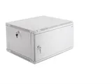 Шкаф коммутационный ЦМО ШРН-ЭКОНОМ (ШРН-Э-6.500.1) настенный 6U 600x520мм пер.дв.стал.лист 75кг серый 470мм 14.5кг 180град. 345мм
