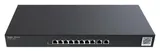 Ruijie Reyee Rack-mountable 10-port full gigabit router, providing one WAN port, six LAN ports, and three LAN/WAN ports; recommended concurrency of 300, maximum 1.5 Gbps throughput; cloud remote manag