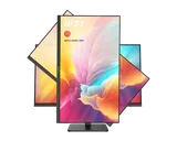 Монитор MSI Modern MD272QXP 27" 16:9 WQHD(2560x1440) IPS Flat,1ms(MPRT),HDR 400,1000:1,100M:1,400nit,178/178,HDMI,DP,2xUSB Type-A,USB Type-B,USB Type-C,Speaker,Tilt,Swivel,Height,Pivot,100Hz,Black,1y war-ty