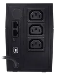 Powercom Raptor, Line-Interactive, 1000VA / 600W, Tower, 3*IEC320-C13, USB (792817)