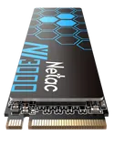 SSD накопитель Netac SSD NV3000 1TB PCIe 3 x4 M.2 2280 NVMe 3D NAND, R/W up to 3100/2100MB/s, IOPS(R4K) 220K/160K, TBW 600TB, with heat sink, 5y wty
