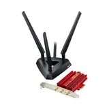 Адаптер ASUS PCE-AC68 // WI-FI 802.11ac, 1000 + 2167 Mbps, PCI-E Adapter, 4 antenna ; 90IG00R0-BM0G00