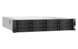 Системы хранения данных QNAP ENTERPRISE 2U/12bay 6C 5,1GhzCPU/16Gb(up128)/upto 108HDD with TL-R1620Sep/SATA(3,5" 2,5")/2xM.2/2xUSB3.2/3xExp.slot/2x2,5Gb 2X10Gb(BASE-T)/2xPS/no rail(RAIL-B02)/5YW TS-h1277AXU-RP-R5-16G-EU-RU