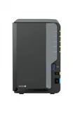 Системы хранения данных Synology  DC 2,0GhzCPU/2GB(upto6)/RAID0,1/up to 2HDDs SATA(3,5' 2,5')/2xUSB3.2/2GigEth/iSCSI/2xIPcam(up to 25)/1xPS /1YW (repl DS220+)