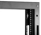 Стойка ЦМО Стойка телекоммуникационная универсальная 42U однорамная, цвет черный