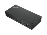 док-станция ThinkPad Universal USB-C Dock (2x DP 1.4, 1x HDMI 2.0, 3x USB 3.1, 2x USB 2.0, 1x USB-C, 1x RJ-45, 1x Combo Audio Jack 3.5mm)