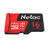 Носитель информации Netac P500 Extreme PRO 16GB MicroSDHC V10/U1/C10 up to 100MB/s, retail pack with SD Adapter