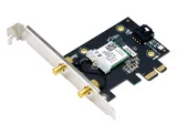 Адаптер ASUS PCE-AXE5400//WIFI 802.11ax, 2402 + 574Mbps, PCI-E Adapter, 2 antenna; 90IG07I0-ME0B10