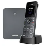 Телефон YEALINK DECT-трубка Yealink W73P DECT (база W70B+трубка W73H) до 10 SIP-аккаунтов, до 10 трубок на базу, до 20 одноврем. Вызовов
