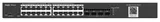 Ruijie Reyee 24-Port Gigabit L2 Managed POE Switch, 24 Gigabit RJ45 POE/POE+ Ports, 4 SFP Slots, 370W PoE power budget, 19-inch Rack-mountable Stell Case