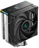 Кулер для процессора DEEPCOOL AK400 DIGITAL SE LGA1700/1200/115X/AM5/AM4 (18шт/кор, TDP 220W, PWM, Fan 120mm, 4 тепл. трубки, ARGB, черный) RET (R-AK400-BKADMN-GJD)