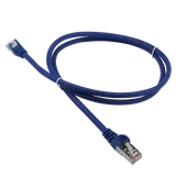 Патч-корд Lanmaster LAN-PC45/S5E-3.0-BL FTP RJ-45 вил.-вилка RJ-45 кат.5E 3м синий LSZH (уп.:1шт)