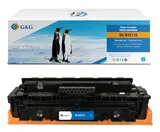 Картридж Cartridge G&G 207X для HP CLJ M255/M282/M283, с чипом (2 450стр.), голубой (аналог W2211X)