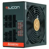 Chieftec Silicon SLC-650C (ATX 2.3, 650W, 80 PLUS BRONZE, Active PFC, 140mm fan, Full Cable Management) Retail