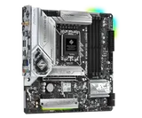 Материнская плата ASROCK B760M STEEL LEGEND WIFI, LGA1700, B760, 4*DDR5, HDMI+DP, 4xSATA3 6.0 (RAID), M.2 Socket, USB 3.2, USB2.0, Type-C, mATX