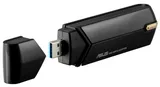 Адаптер ASUS USB-AX56 // WI-FI 802.11ax, 567 + 1201 Mbps USB 3.2 Adapter + antenna ; 90IG06H0-MO0R00