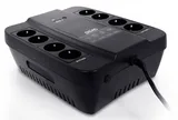 Источник бесперебойного питания Powercom Back-UPS SPIDER, OffLine, 450VA/270W, Tower, 8xSchuko outlets (4 surge & 4 batt) (332718)