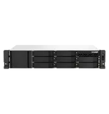 Система хранения данных QNAP SMB 2U QC 2,2GhzCPU/4Gb(upto64Gb)/upto 8HDD, upto 20 with TL-R1200S-RP/SATA(3,5'' 2,5")/ 4xUSB3.2/2xExp.slot/2x2,5Gb/iSCSI/2xPS/no rail/3YW TS-873AeU-RP-4G-EU-RU