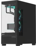 Корпус Formula V Line Crystal E1 Black, ATX, TYPE-C*1, USB3.0*2, Switch Display Panel