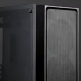 AGOS MS (mesh at front; 120x120x25 black fan at rear; Tempered glass appearance design; Support up to E-ATX; Compatible with ATX PSU; 4mm Tempered Glass; USB3.0*1 + USB2.0*2 +HD AUDIO)